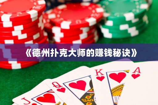 《德州撲克大師的賺錢(qián)秘訣》